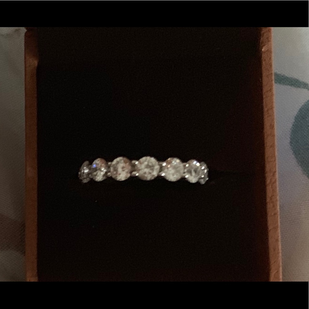 ❤️ Diamonique eternity band